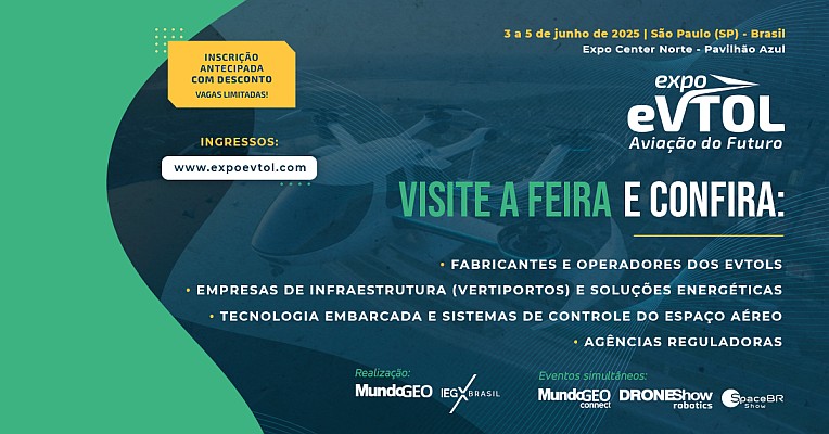 Confira tudo o que você verá na Expo eVTOL 2025