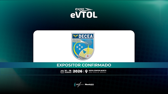 DECEA confirmado na Expo eVTOL 2026