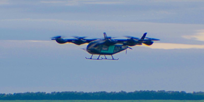 Eve Air Mobility Completes First Flight of Full-Scale eVTOL Prototype