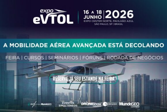 Expo eVTOL 2026 vai destacar evolução da Mobilidade Aérea Avançada no Brasil e no mundo Expo eVTOL 2026 vai destacar evolução da Mobilidade Aérea Avançada no Brasil e no mundo