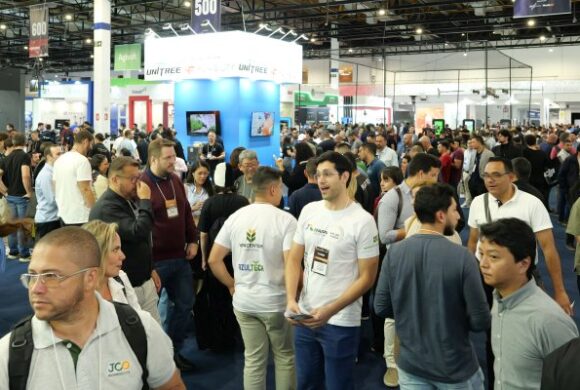 Expo eVTOL, DroneShow Robotics, MundoGEO Connect e SpaceBR Show reúnem mais de 10 mil profissionais