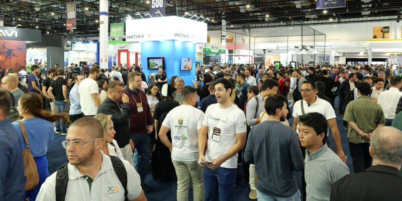 Expo eVTOL, DroneShow Robotics, MundoGEO Connect e SpaceBR Show reúnem mais de 10 mil profissionais