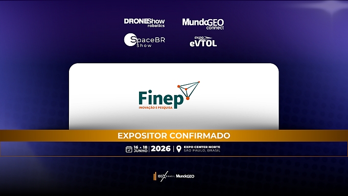 Finep confirmada como expositora e patrocinadora na Expo eVTOL 2026