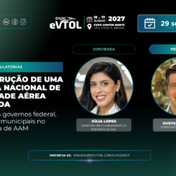 Live: A construção de uma Política Nacional de Mobilidade Aérea Avançada