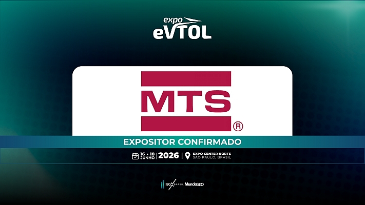 MTS confirmada como expositora na Expo eVTOL 2026