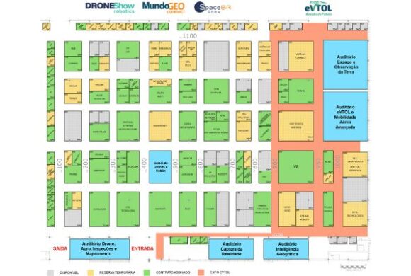 Feira Expo eVTOL 2025 já tem 90% da área ocupada