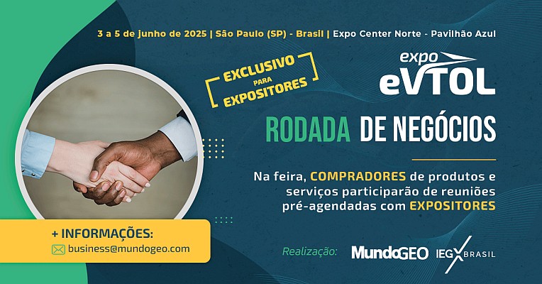 Saiba como participar da Rodada de Negócios na feira Expo eVTOL 2025