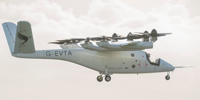Vertical Aerospace inicia os testes de transição entre voo vertical e horizontal Vertical Aerospace inicia os testes de transição entre voo vertical e horizontal