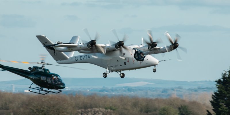 Vertical Aerospace alcança nova fase de transição de voo