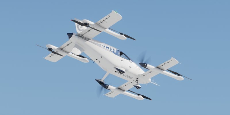 EHang apresenta novo eVTOL modelo VT35